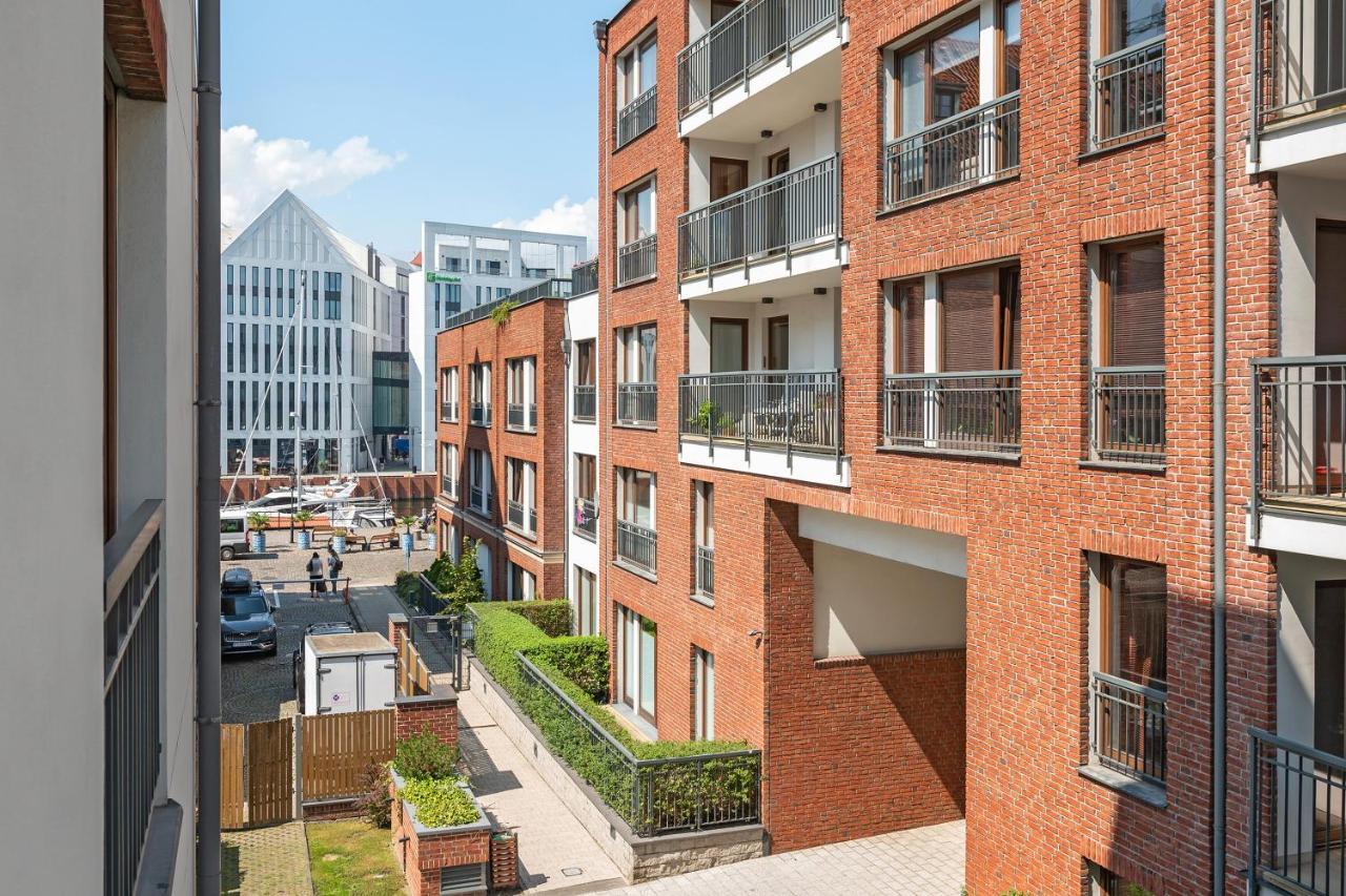 Szafarnia Marina & City Center By Downtown Apartments กดัญสก์ ภายนอก รูปภาพ